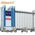 Motorized Telescopic Outdoor Gate Design Factory Folding Gate